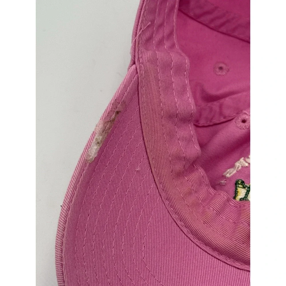 2013 Masters Golf Tournament Augusta National Pink Logo Cap Hat Adjustable